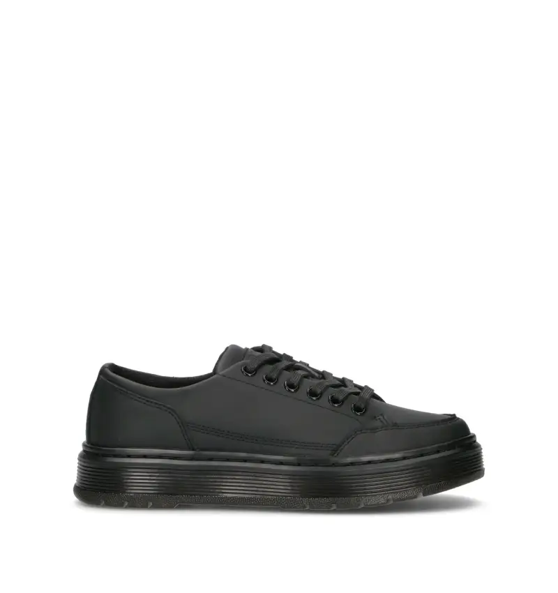 BROOKLINE 6 EYE Sneaker donna nera in pelle Vario