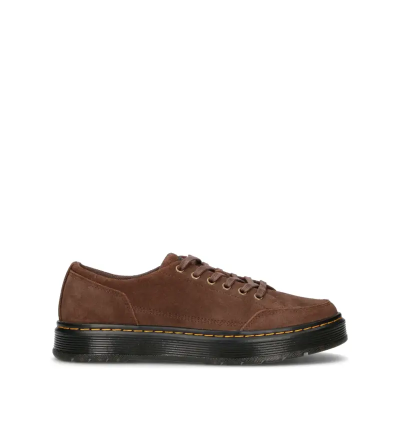 BROOKLINE 6 EYE Sneaker uomo marrone in suede Vario