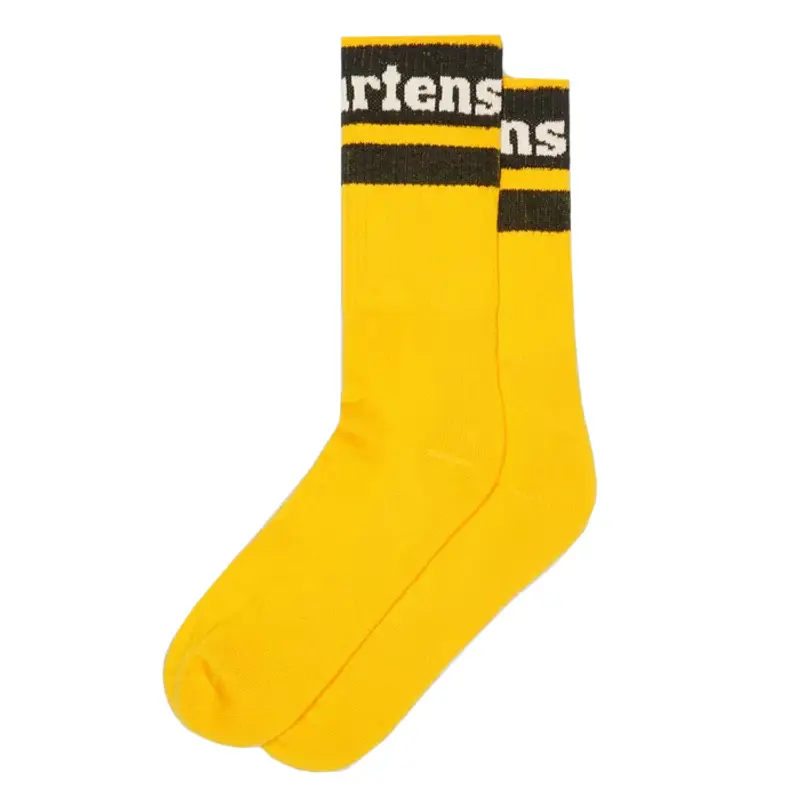 Dr.Martens Calzini Athetic Logo Giallo Size EU S/M
