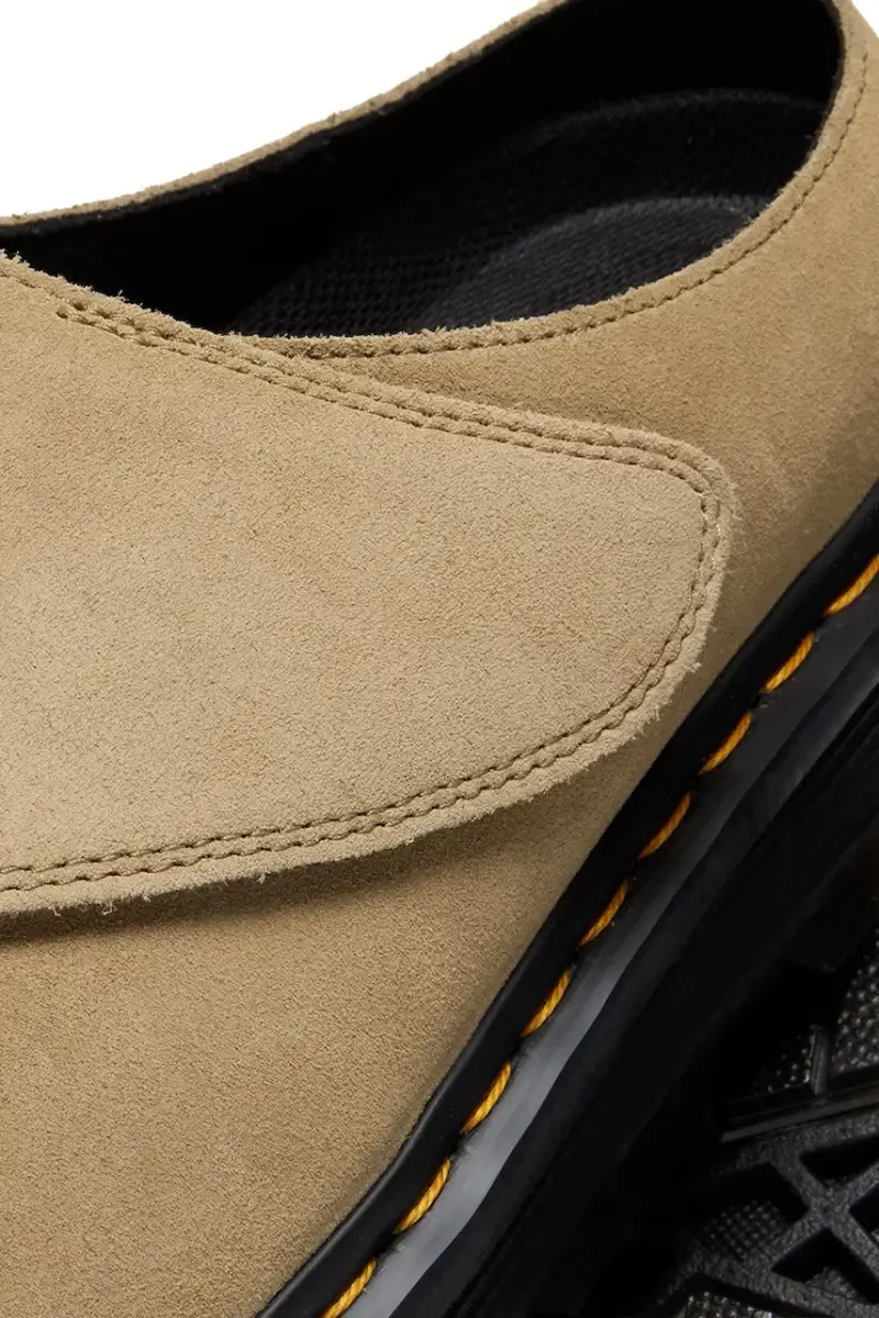 ciabatte slide in camoscio ZebZag AnyWair Mule colore beige DM41730200 miniatura 4