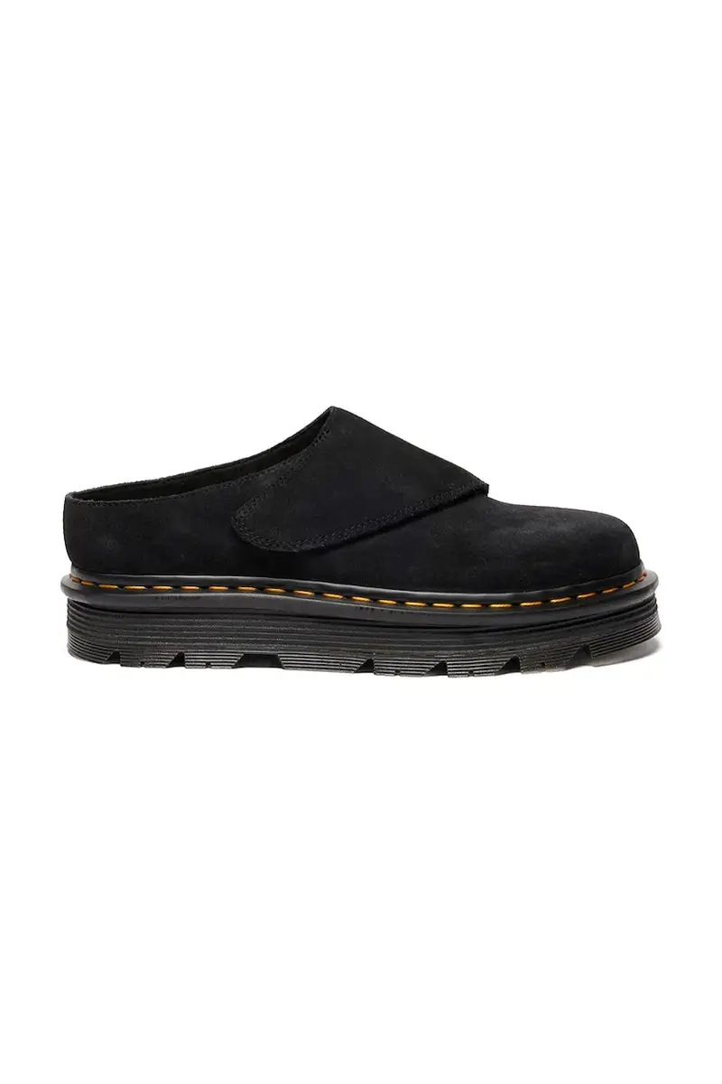 ciabatte slide in camoscio ZebZag AnyWair Mule colore nero DM41730001