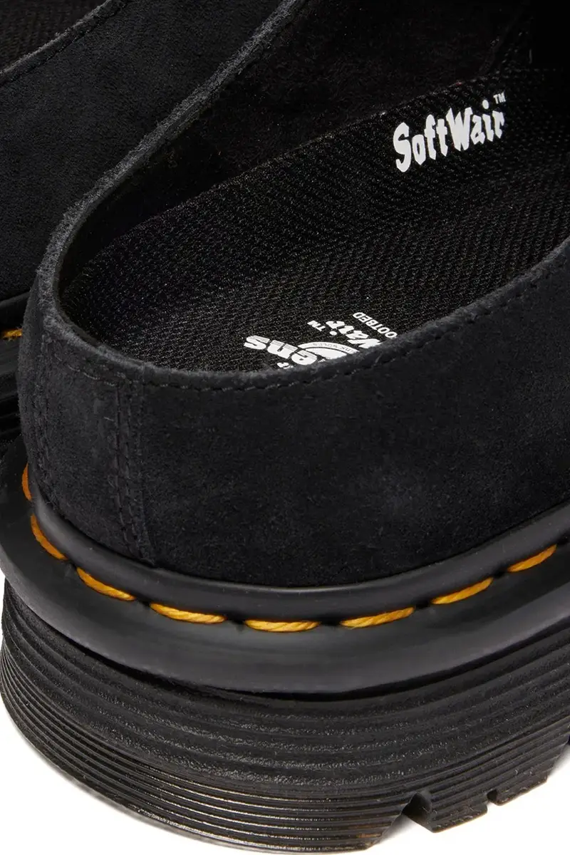 ciabatte slide in camoscio ZebZag AnyWair Mule colore nero DM41730001 miniatura 4