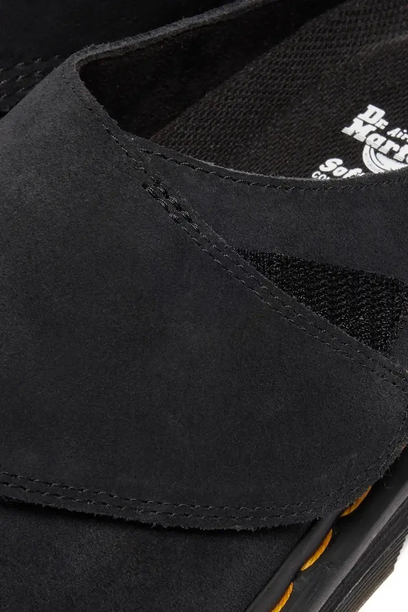 ciabatte slide in camoscio ZebZag AnyWair Mule colore nero DM41730001 miniatura 5