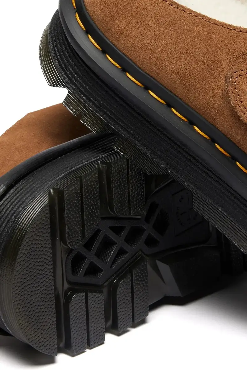 infradito in pelle ZebZag AnyWair Warm Lined Mule Marrone miniatura 5