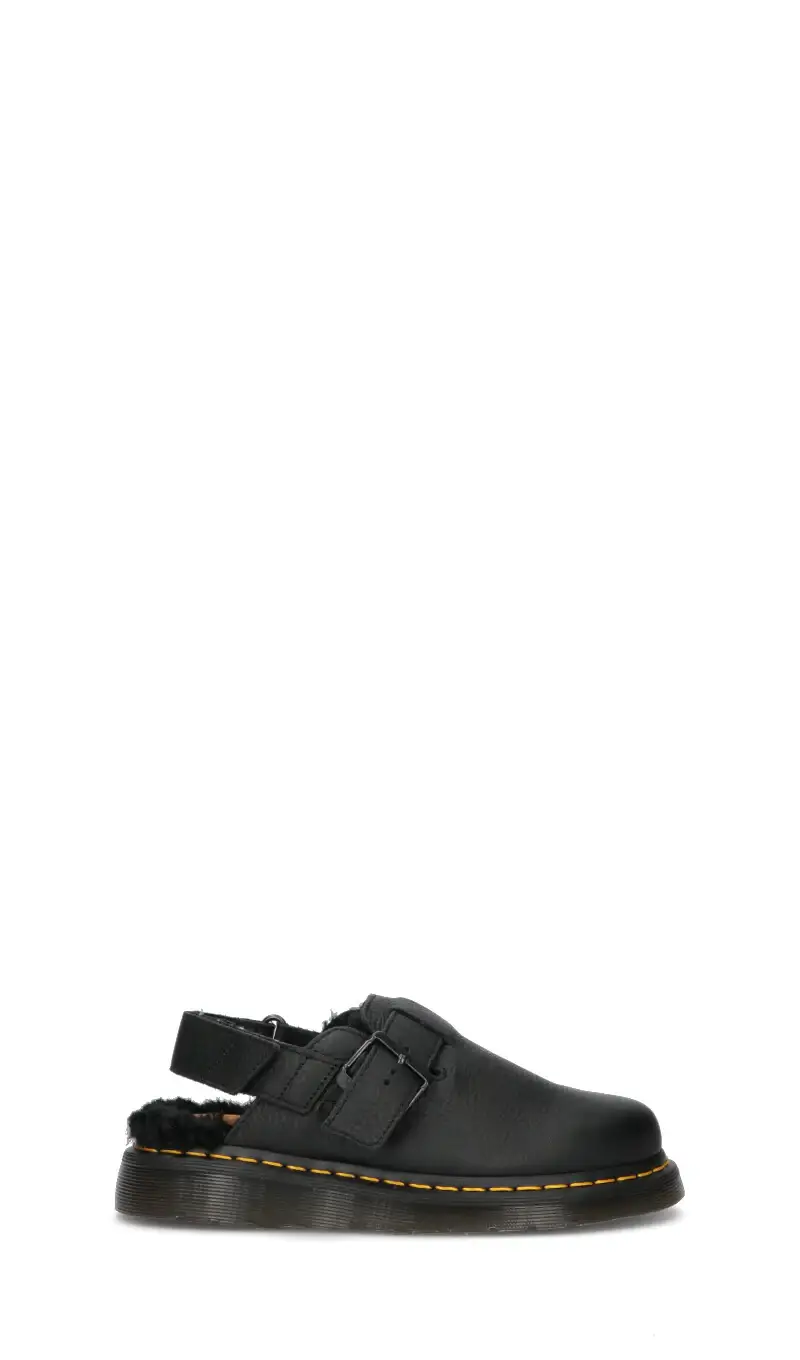 JORGE II FL Sabot donna nero in pelle Vario