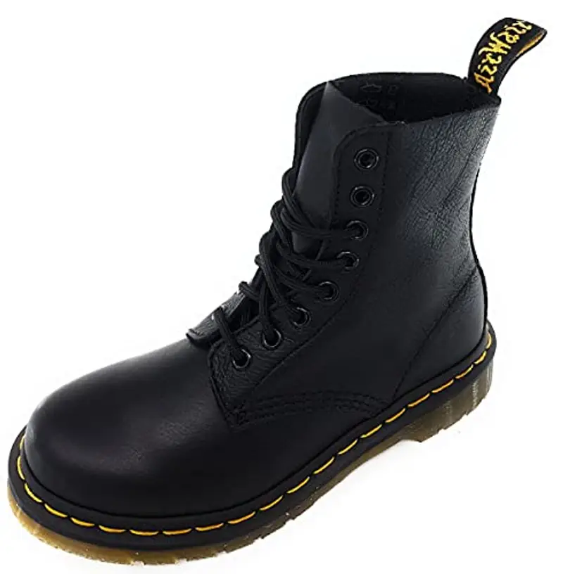 Dr. Martens Pascal Buttero, Bovver Boots Donna, Nero Black Virginia, 40 EU miniatura 3