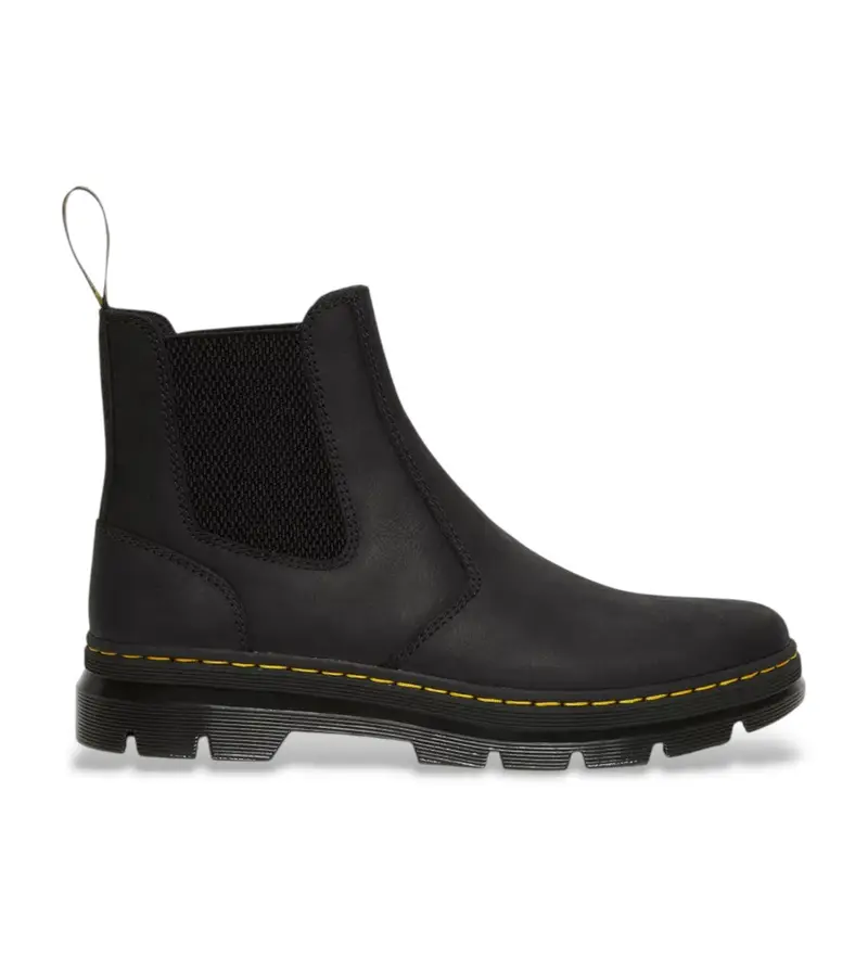 Dr Martens Stivaletti in pelle nera Embury per uomo