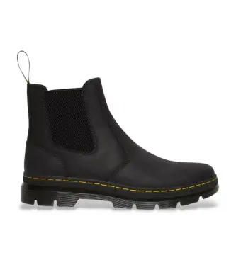 per uomo 26002001 Stivaletti in pelle nera Embury Black Wyoming (43), Nero, Basso, Nessuno, Casual