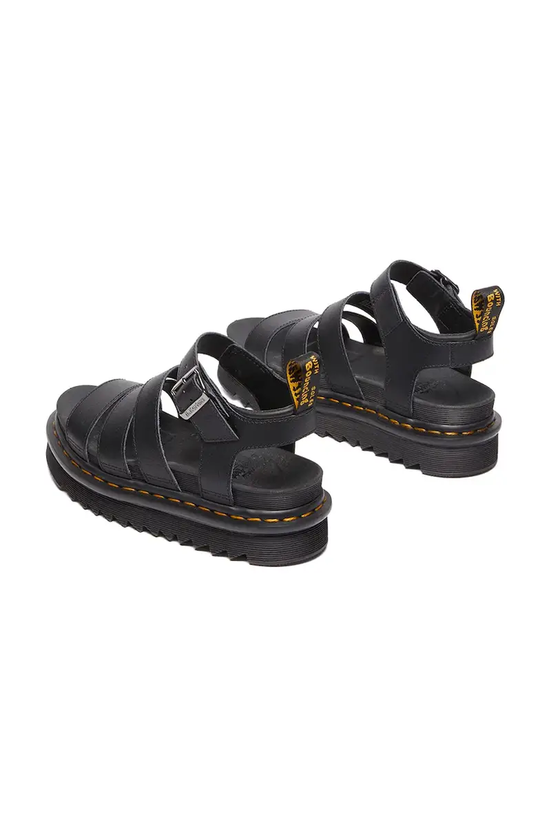 sandali in pelle Blaire donna colore nero DM31520001 miniatura 5