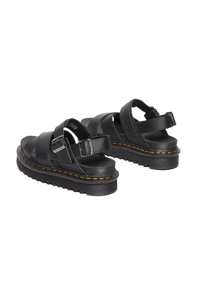 sandali in pelle Voss II donna colore nero DM31558001 miniatura 3