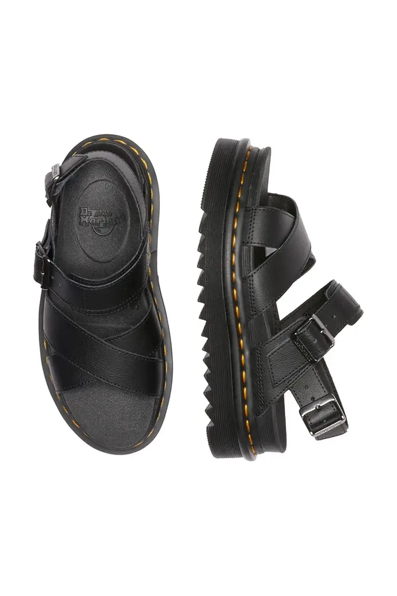 sandali in pelle Voss II donna colore nero DM31558001 miniatura 4