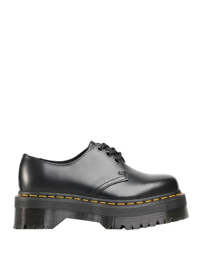 scarpa stringata dr. martens 1461 quad da donna - nero