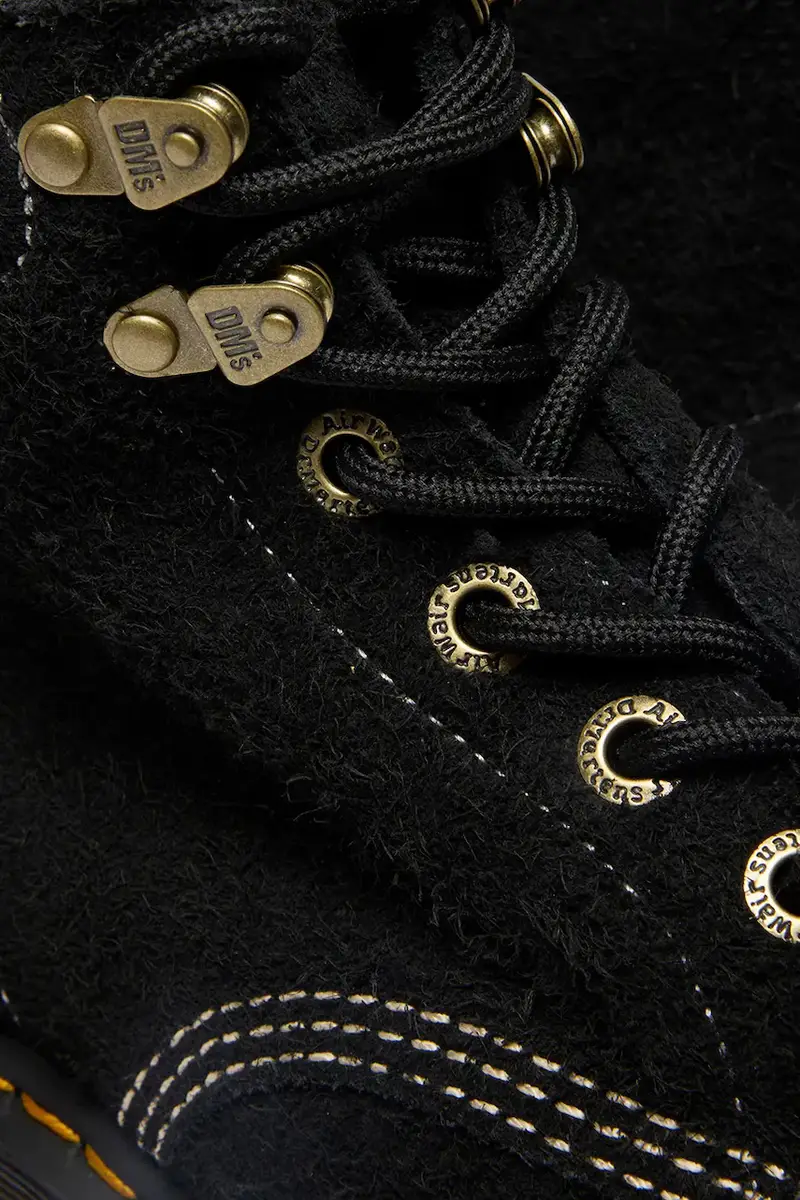 scarpe in camoscio 939 6 Eye Boot colore nero DM41380001 miniatura 5