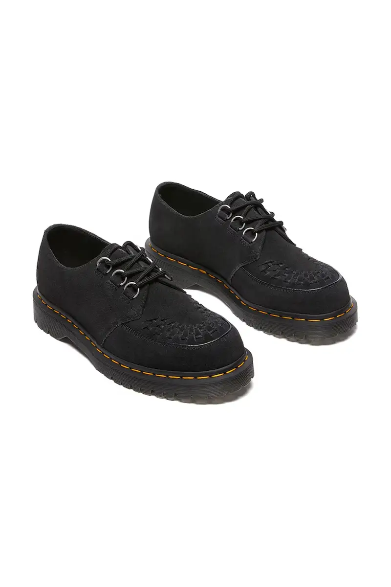 scarpe in camoscio Ramsey colore nero DM40572001 miniatura 2