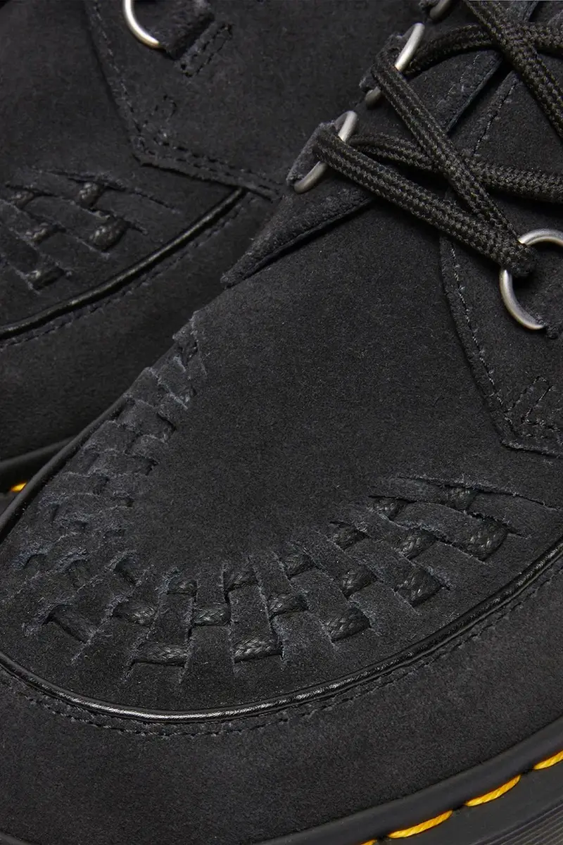 scarpe in camoscio Ramsey colore nero DM40572001 miniatura 3