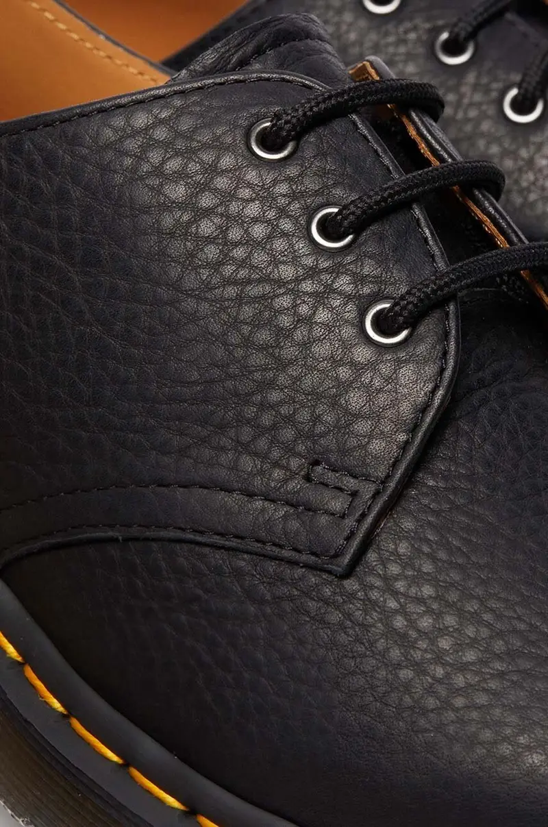 scarpe in pelle 1461 colore nero DM31994001 miniatura 3