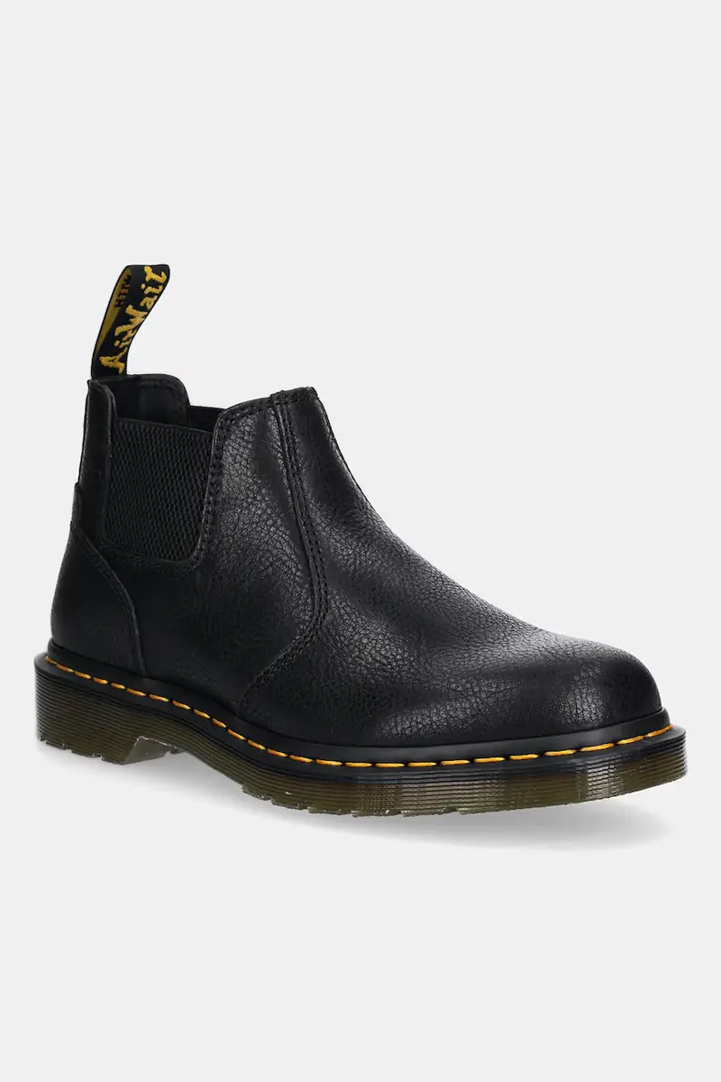 scarpe in pelle 2976 Lo Chelsea Boot Nero