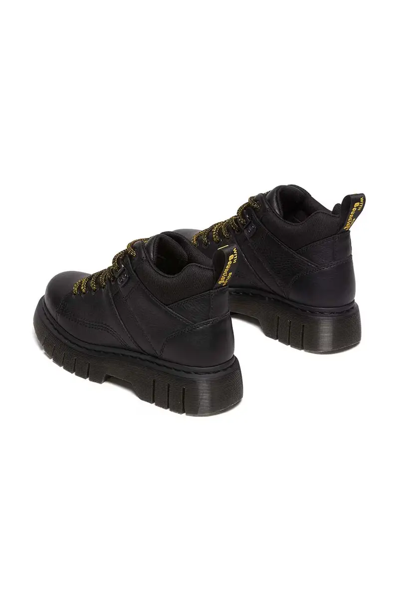 scarpe in pelle Woodard colore nero DM31045001 miniatura 5