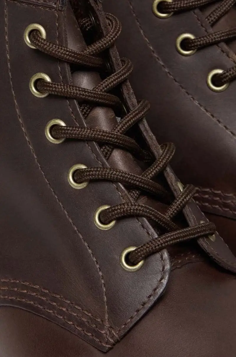 stivaletti alla caviglia in pelle 101 donna DM27761201 Marrone miniatura 5