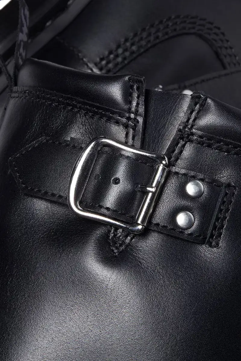 stivaletti alla caviglia in pelle Anistone Hi donna colore nero DM32199001 miniatura 5