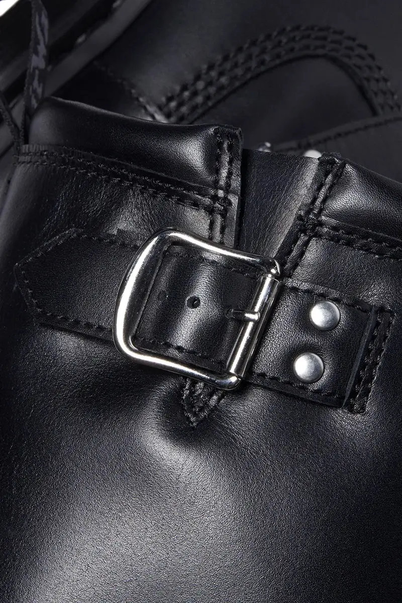 stivaletti alla caviglia in pelle Anistone Hi donna colore nero DM32199001 miniatura 5