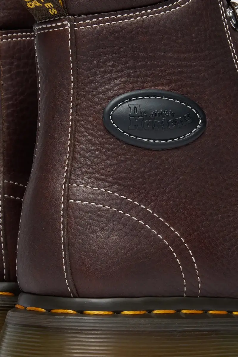 stivaletti alla caviglia in pelle Buzz 8i Marrone miniatura 4