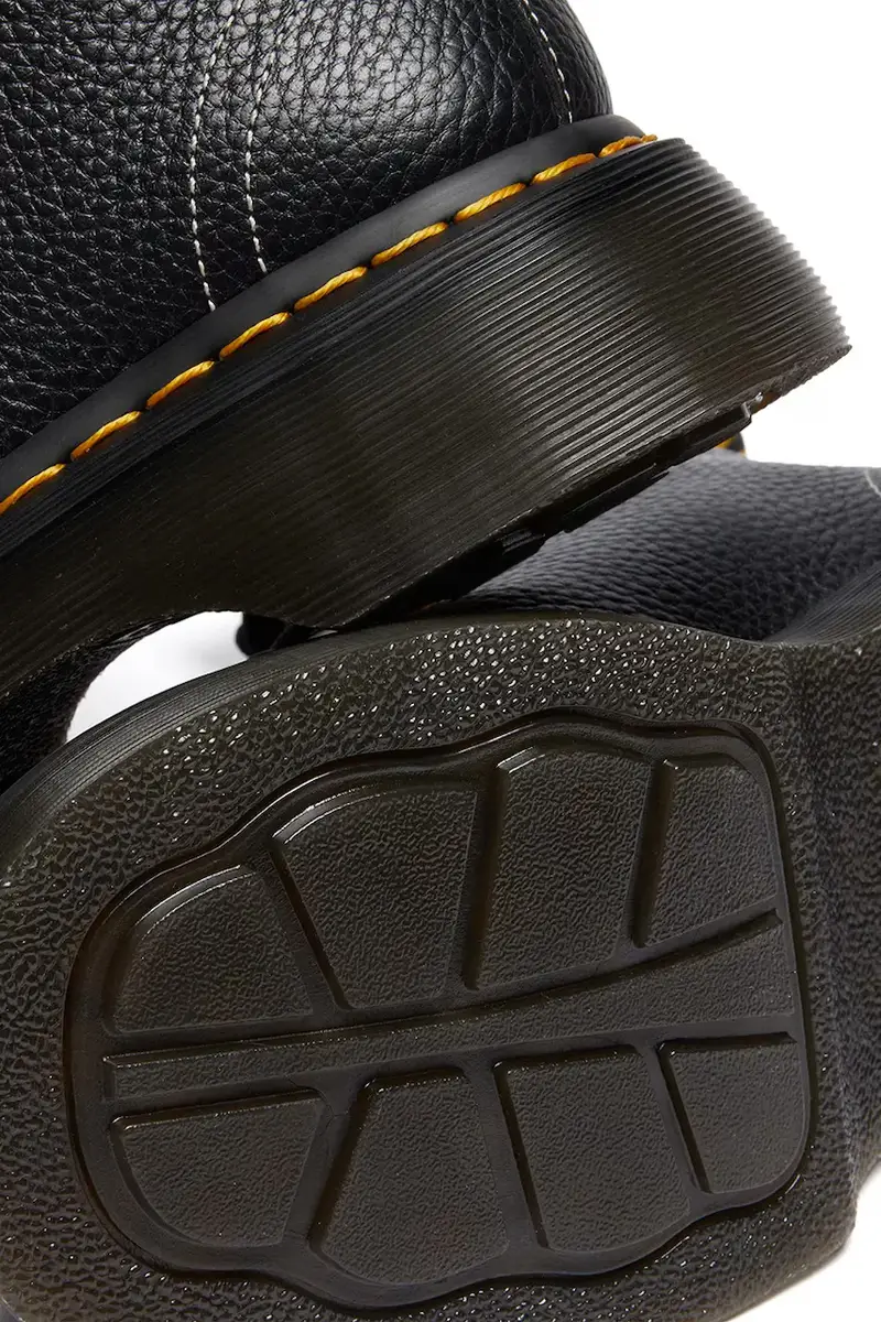 stivaletti alla caviglia in pelle Buzz 8i Nero miniatura 5