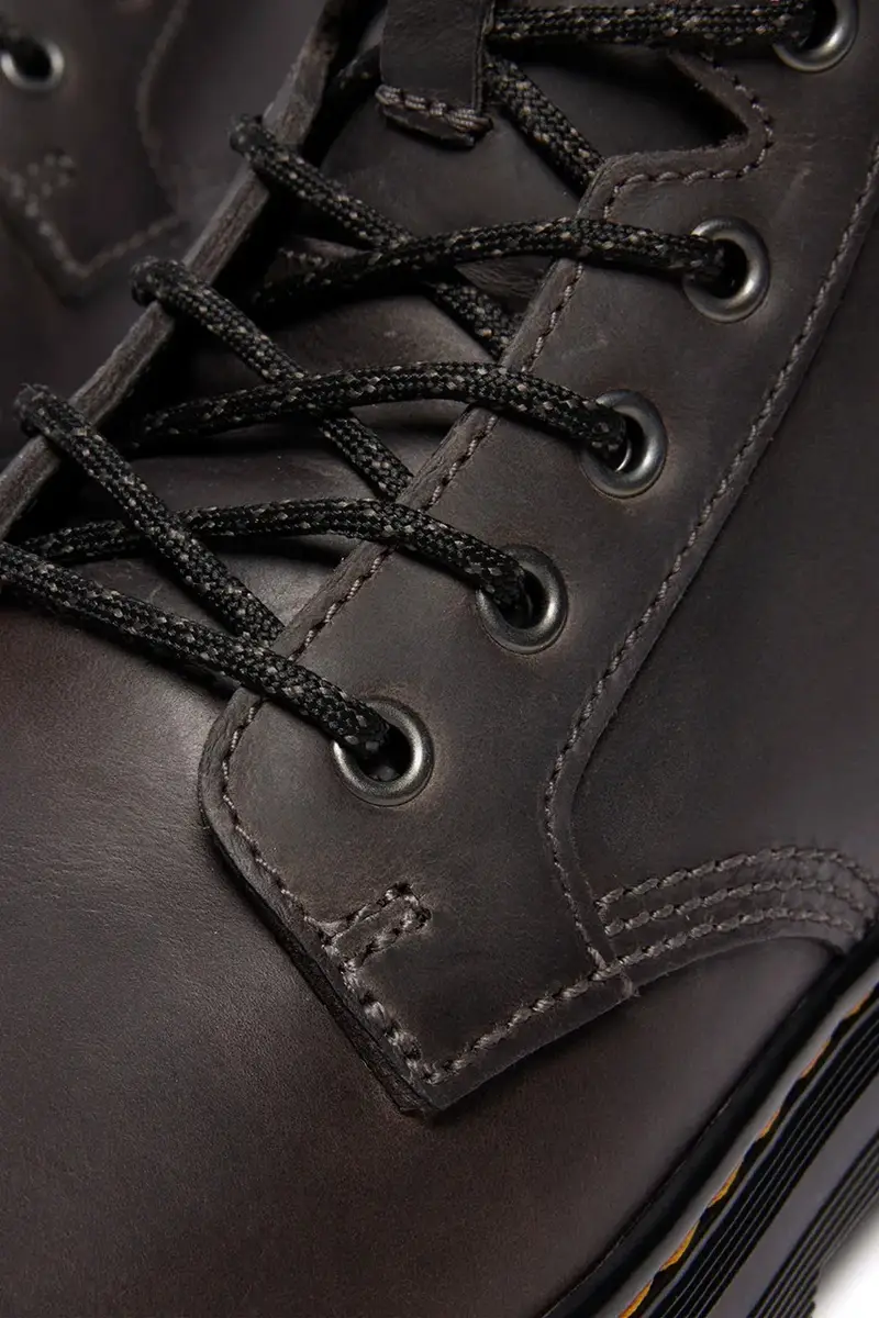 stivaletti alla caviglia in pelle Combs Grigio miniatura 5