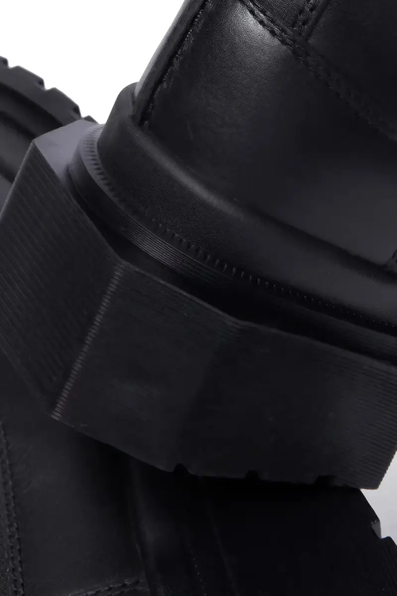 stivaletti alla caviglia in pelle Maybole Chelsea donna colore nero DM32069001 miniatura 4