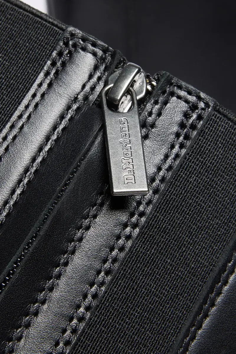 stivaletti alla caviglia in pelle Maybole Hi donna colore nero DM41993001 miniatura 5