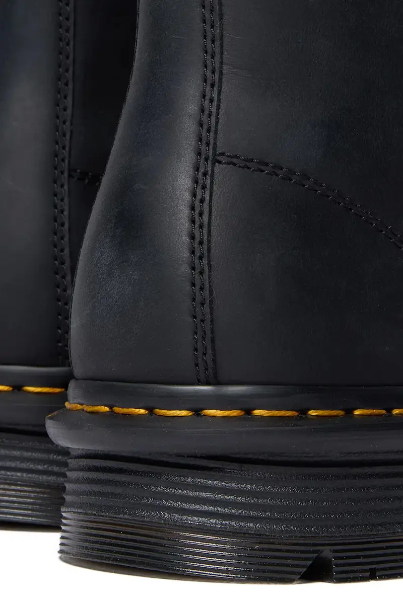 stivaletti alla caviglia in pelle ZebZag Laceless Nero miniatura 4