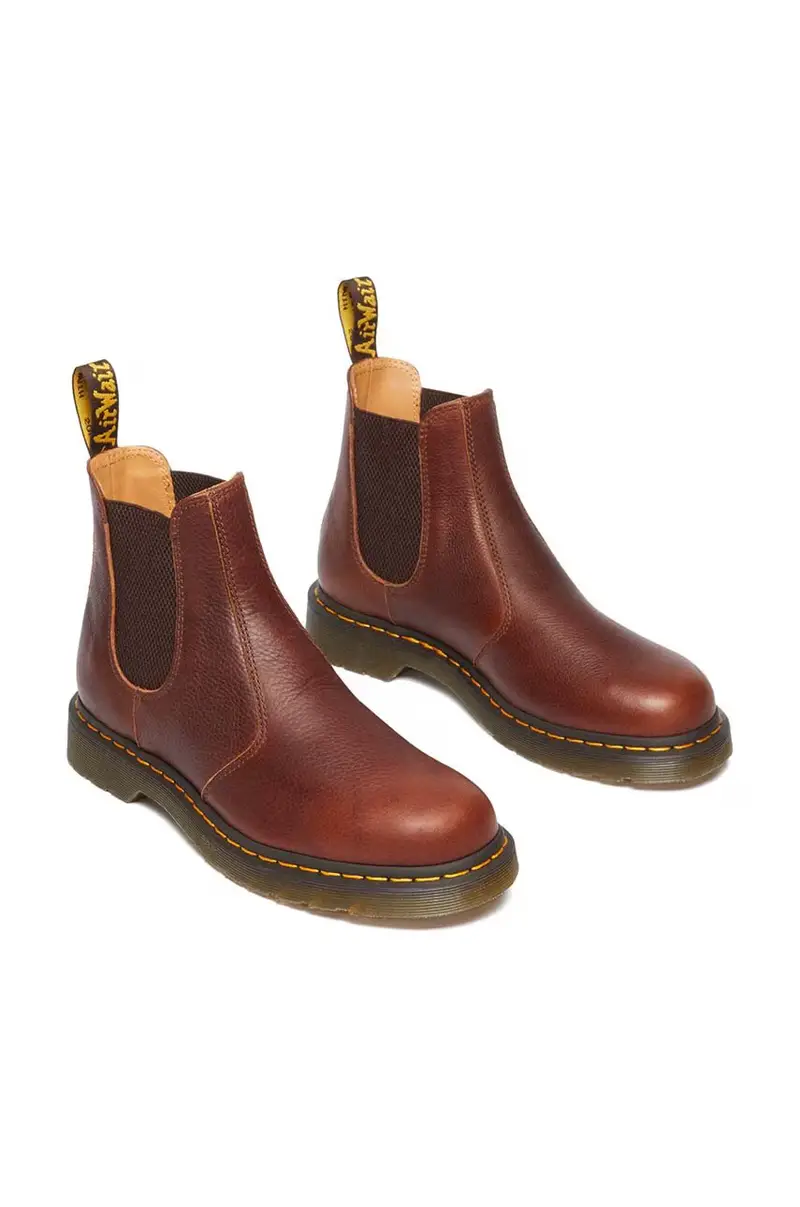 Dr Martens Stivaletti Chelsea Marrone 3250405 miniatura 2