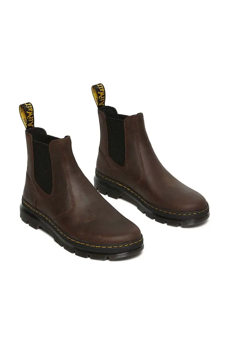 Dr Martens Stivaletti Chelsea Uomo Marrone 3842715 miniatura 2