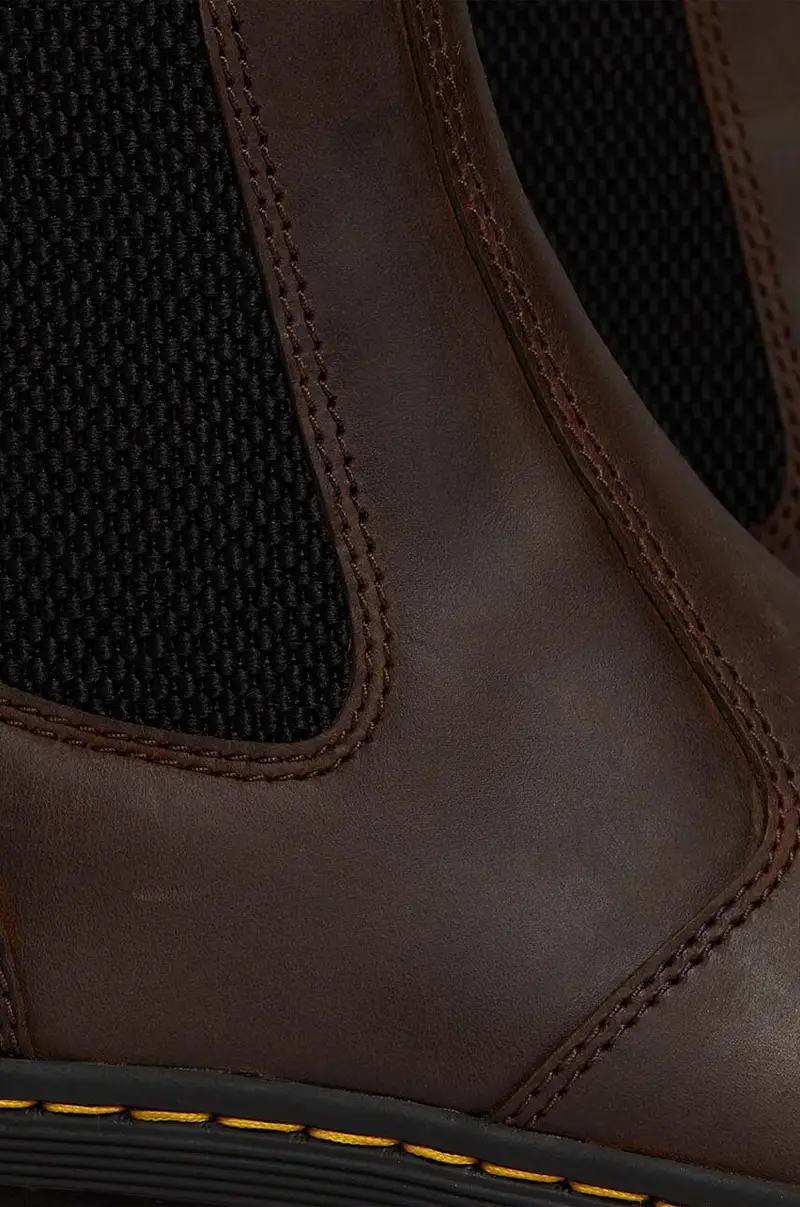 Dr Martens Stivaletti Chelsea Uomo Marrone 3842715 miniatura 3