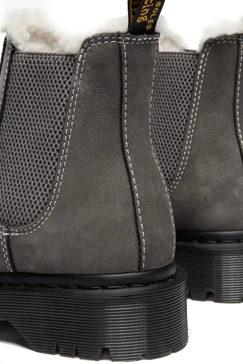 Dr Martens Stivaletti Chelsea Donna Grigio 3842409 miniatura 4