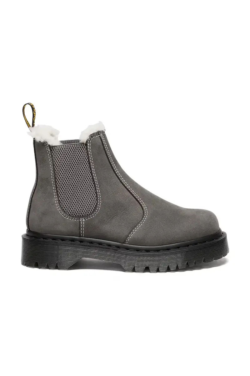 Dr Martens Stivaletti Chelsea Donna Grigio 3842409