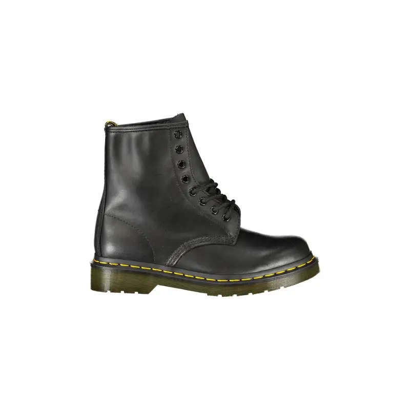DR. MARTENS Stivaletti Donna Neri 1460 Greasy Unisex Nero