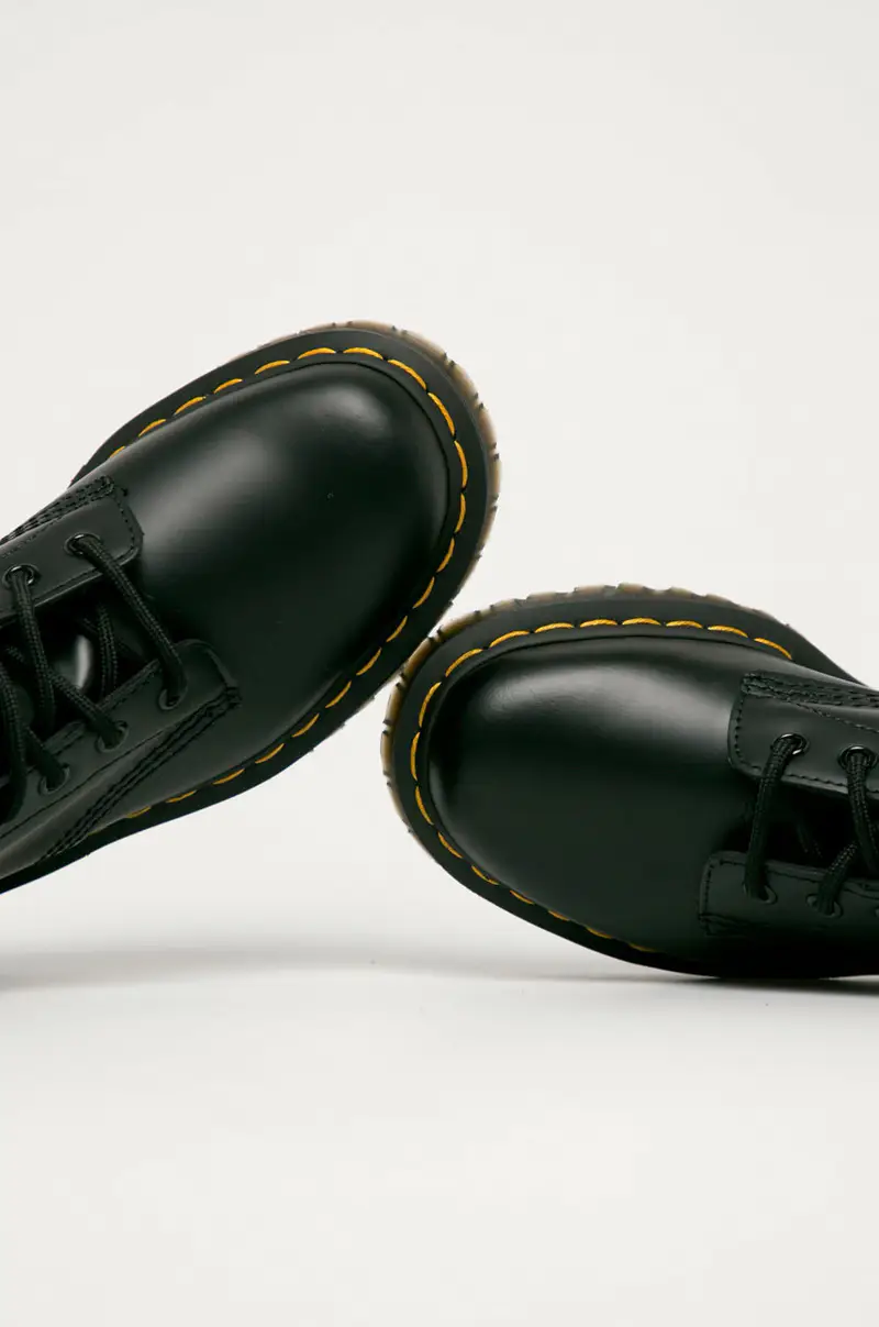 stivali da motociclista in pelle 101 Nero miniatura 4