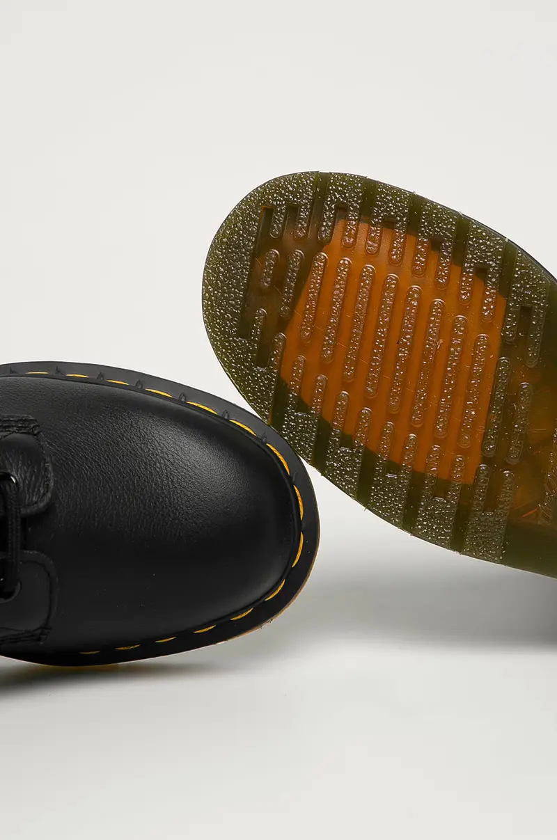 stivali da motociclista in pelle 1490 Nero miniatura 4