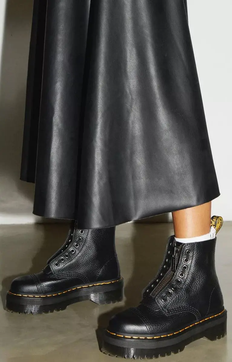 stivali DR MARTENS NERO miniatura 2