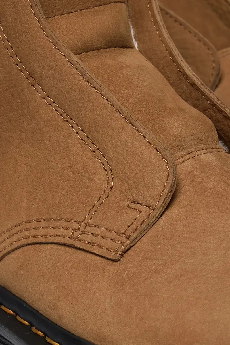 stivali in nubuck ZebZag Lace Less Warm Lined Marrone miniatura 4