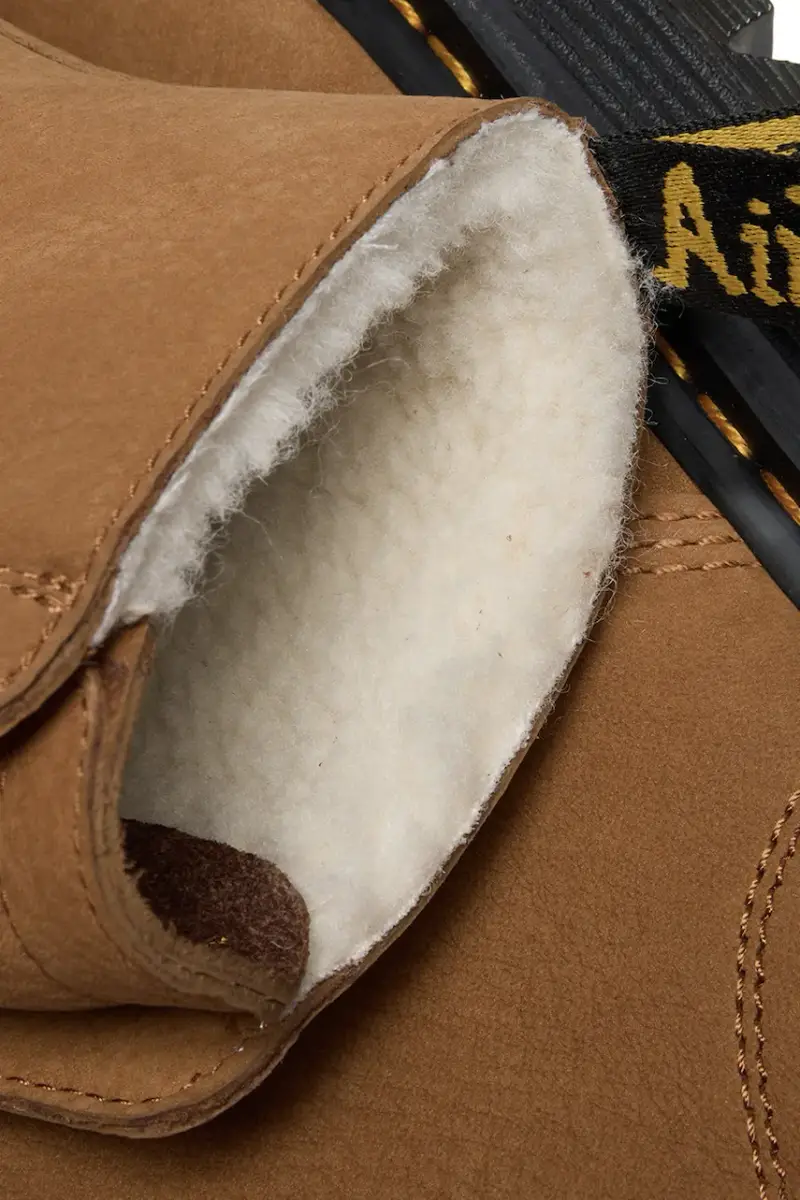 stivali in nubuck ZebZag Lace Less Warm Lined Marrone miniatura 5