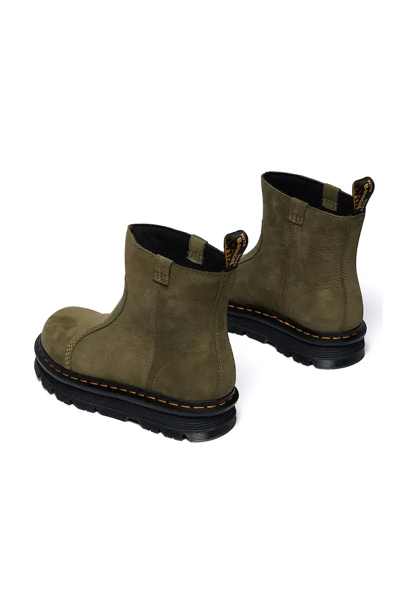 stivali in nubuck ZebZag Rigger Verde miniatura 3