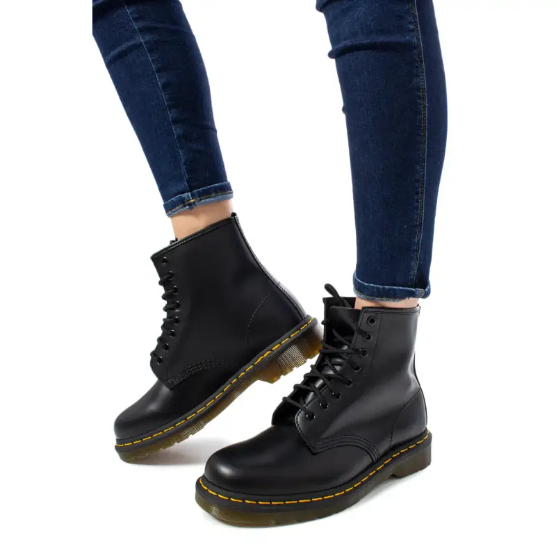 Stivali in Pelle Bianchi Donna Autunno/Inverno Dr Martens - black / 36