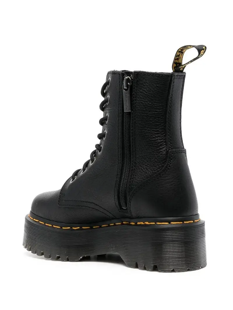 Dr Martens Stivali Jadon III Pisa in pelle nera miniatura 3