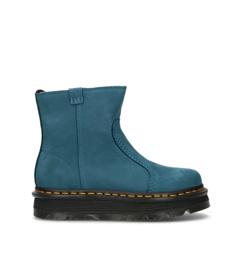 ZEBZAG RIGGER Tronchetto donna petrolio in nabuk Vario