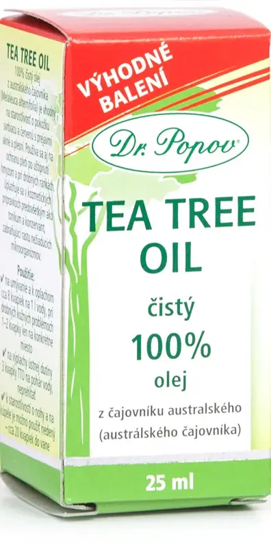 Tea Tree 100% Olio Pressato A Freddo Con Effetto Antisettico 25 Ml