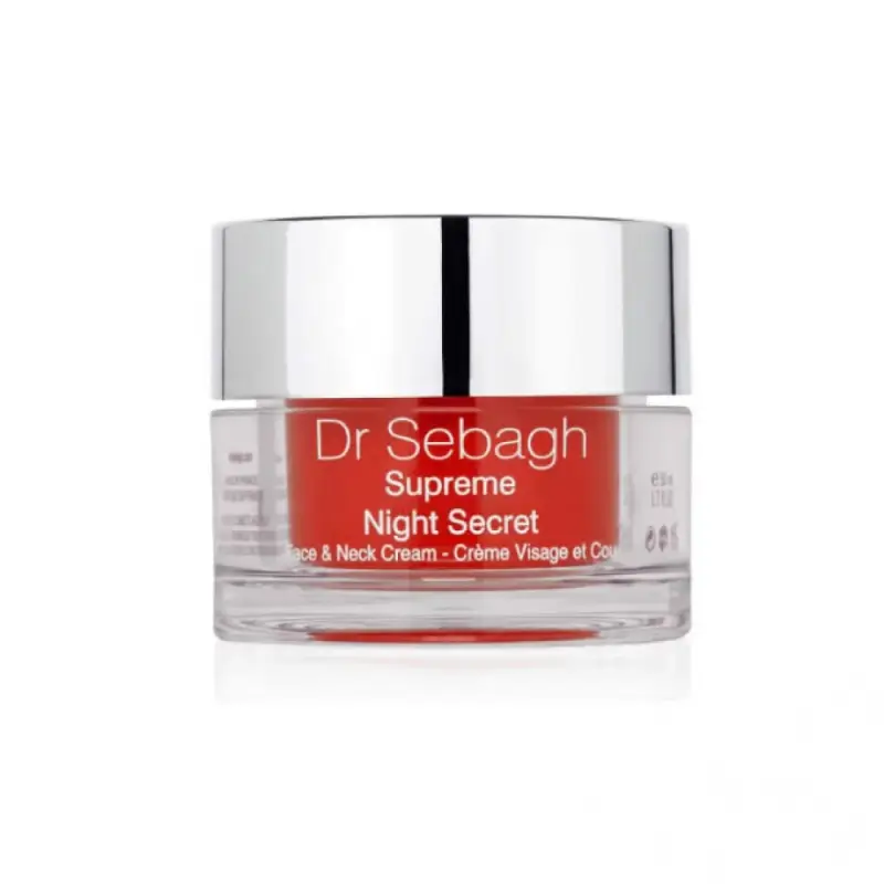 Dr Sebagh, Supreme Night Secret, Crema Rassodante Notte, Per Viso e Collo, 50 ml