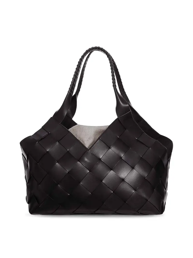 Borsa in pelle New Nero