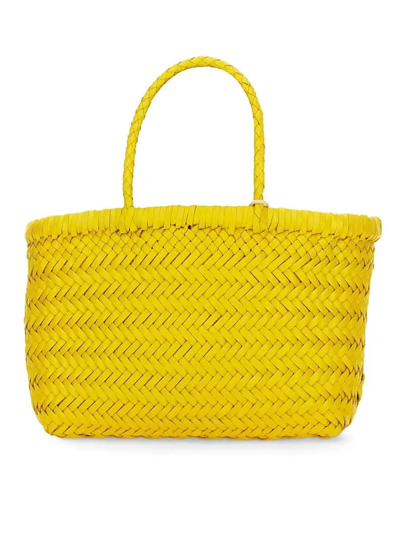 Mini borsa Gora piatta Giallo